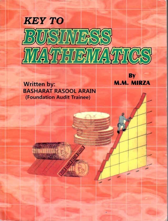 MIRZA KEY TO BUSINESS MATHEMATICS
