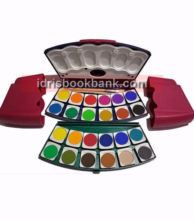 PELIKAN WATER COLOUR 24 PCS PACK NO PF 24