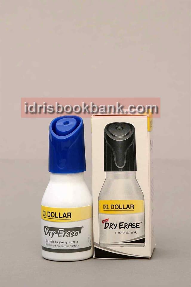 DOLLAR BOARD MARKER INK BLUE