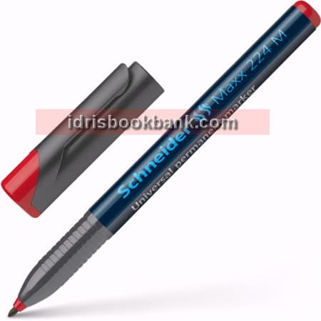 SCHNEIDER MAXX 224 M PERMANENT MARKER RED