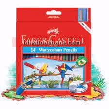 FABER CASTELL WATER COLOUR PENCIL 24 PCS PACK
