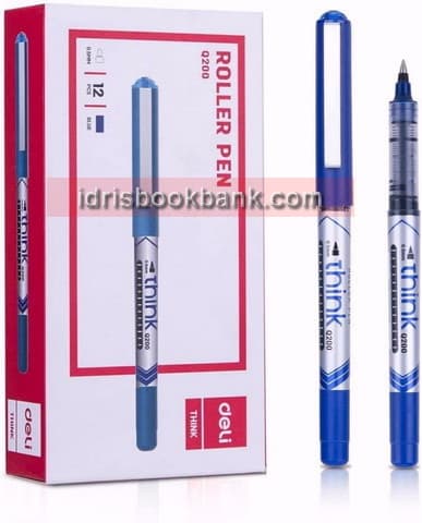 DELI ROLLER PEN BLUE