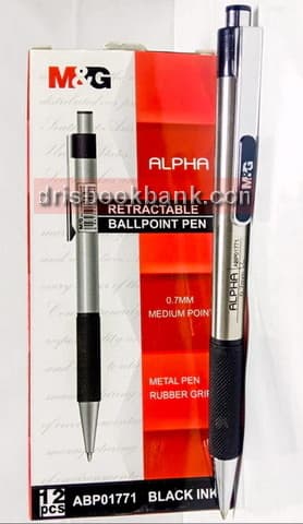M&G ALPHA BALL POINT BLACK