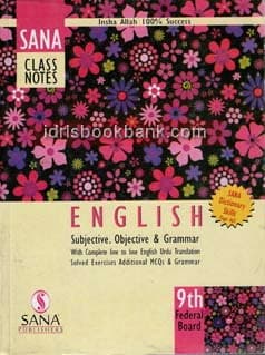 SANA KEY TO ENGLISH 9