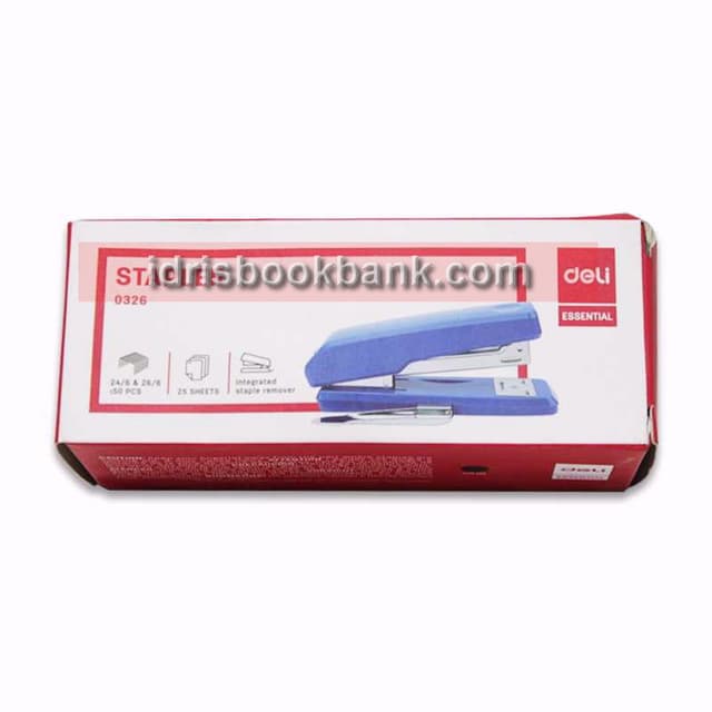 DELI STAPLER 24/6 PINS 0326
