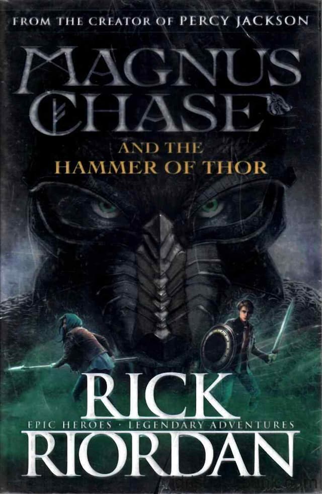 MAGNUS CHASE AND THE HAMMER OF THOR BOOK 2