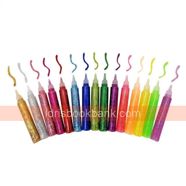 GLITTER GLUE COLOURED