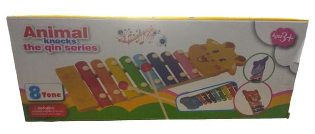 WOODEN ANIMAL KNOCKS QIN 8TONE NO ST4781