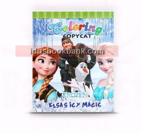 COLOURING COPYCAT FROZEN ELSASICY MAGIC