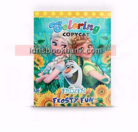 COLOURING COPYCAT FEROZEN FROSTY FUN