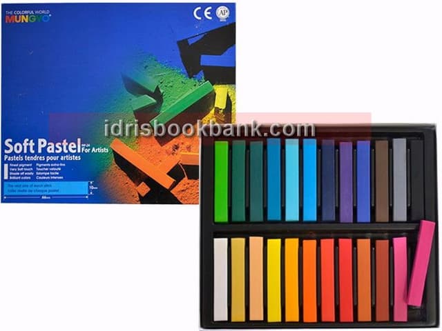 MUNGYO SOFT PASTEL COLOUR 24
