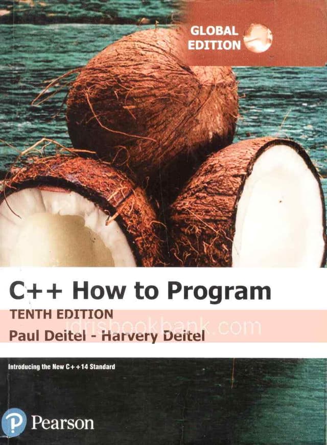 C++ HOW TO PROGRAM 10E
