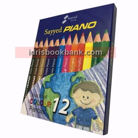 PIANO PREMIUM COLOUR PENCIL 12