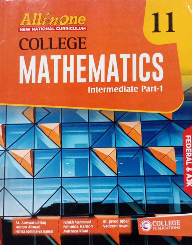 COLLEGE KEY TO MATHEMATICS 11