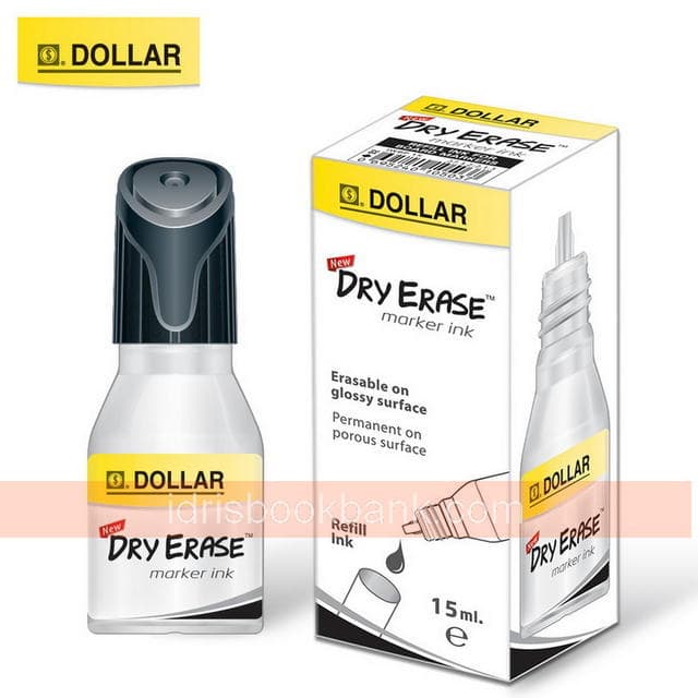 DOLLAR WHITE BOAR INK BLACK 15ML