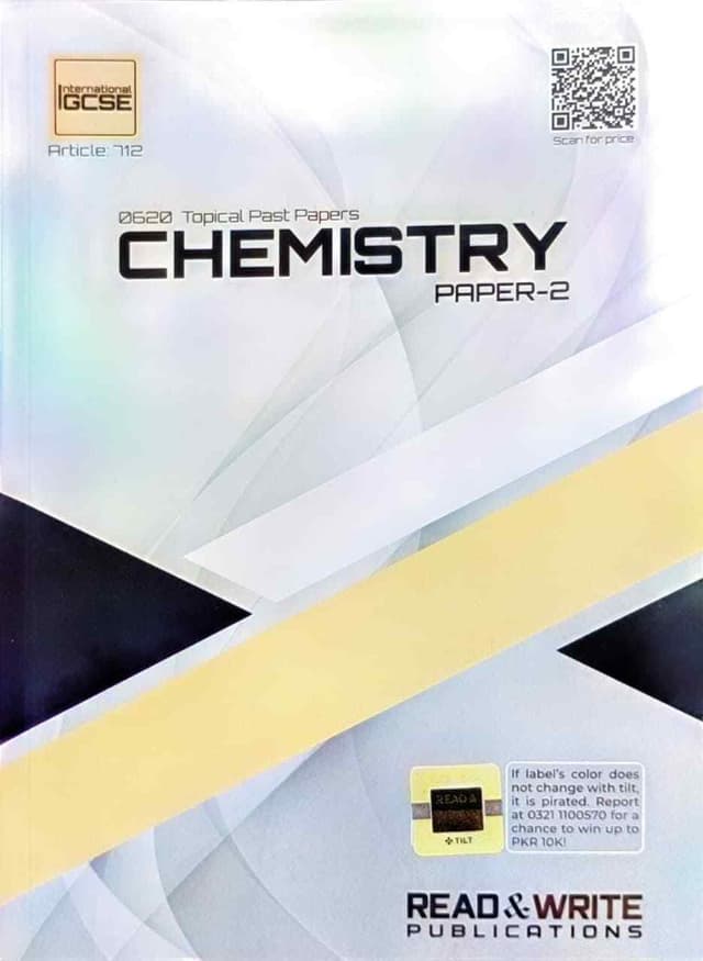 ARTICLE 712 CHEMISTRY P2 TOPICLA PAST PAPERS