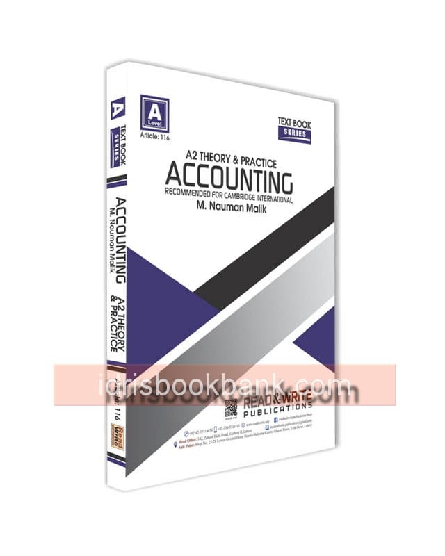 ARTICLE 116 ACCOUNTING A2 LEVEL TEXT BOOK