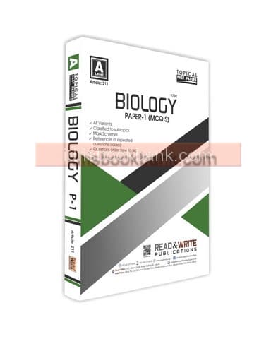 ARTICLE 211 BIOLOGY A LEVEL P1 TOPICAL MCQ