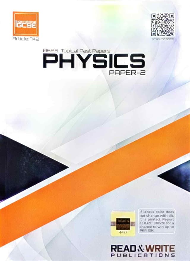 ARTICLE 742 PHYSICS IGCSE P2 TOPICAL