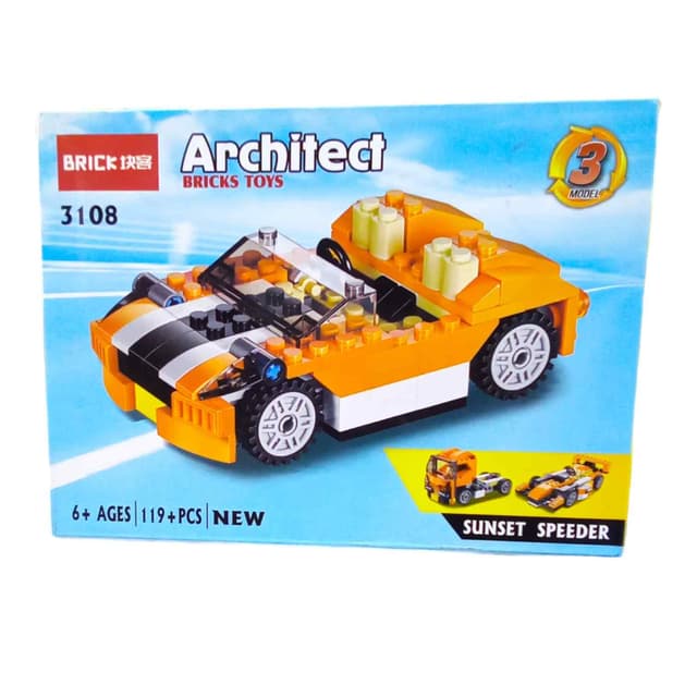 ARCHITECT BRICKS TOYS NO 3105