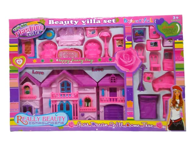 BEAUTY VILLA HOUSE SET NO 134