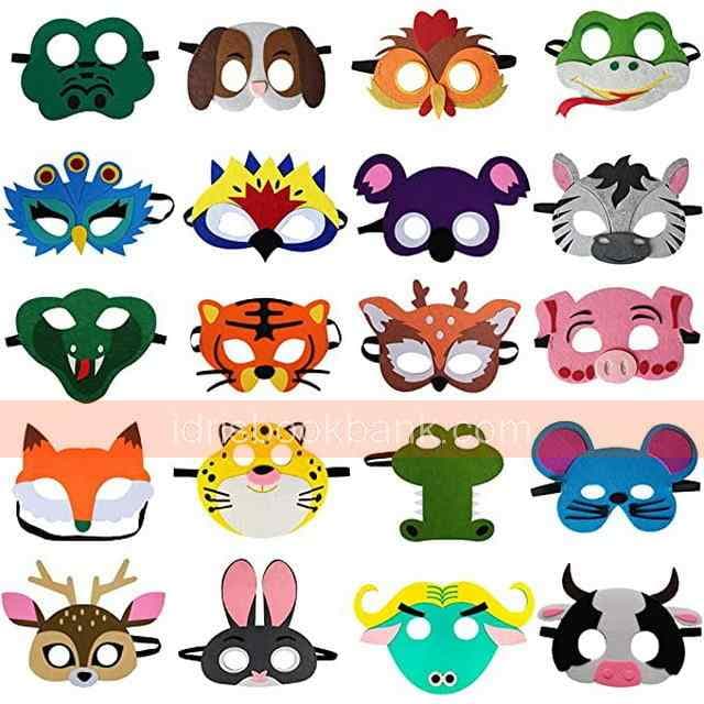 BIRTHDAY ITEM ANIMAL MASK