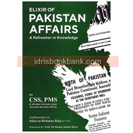 ELIXIR OF PAKISTAN AFFAIRS FOR CSS PMS