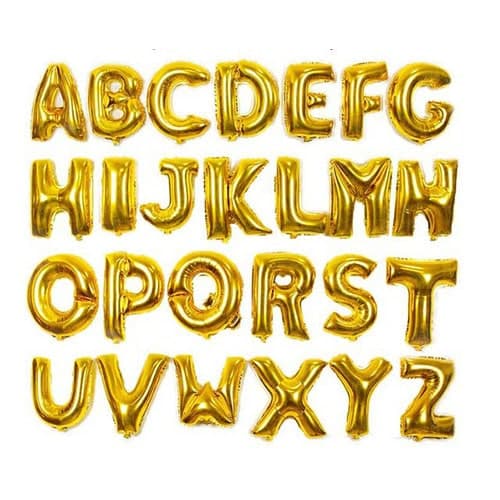 BIRTHDAY ITEM FOIL BALLOON 18 ABC