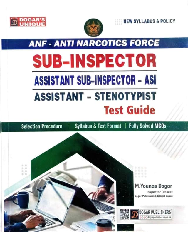 DOGAR UNI ANTI NARCOTICS FORCE SUB INSPECTOR