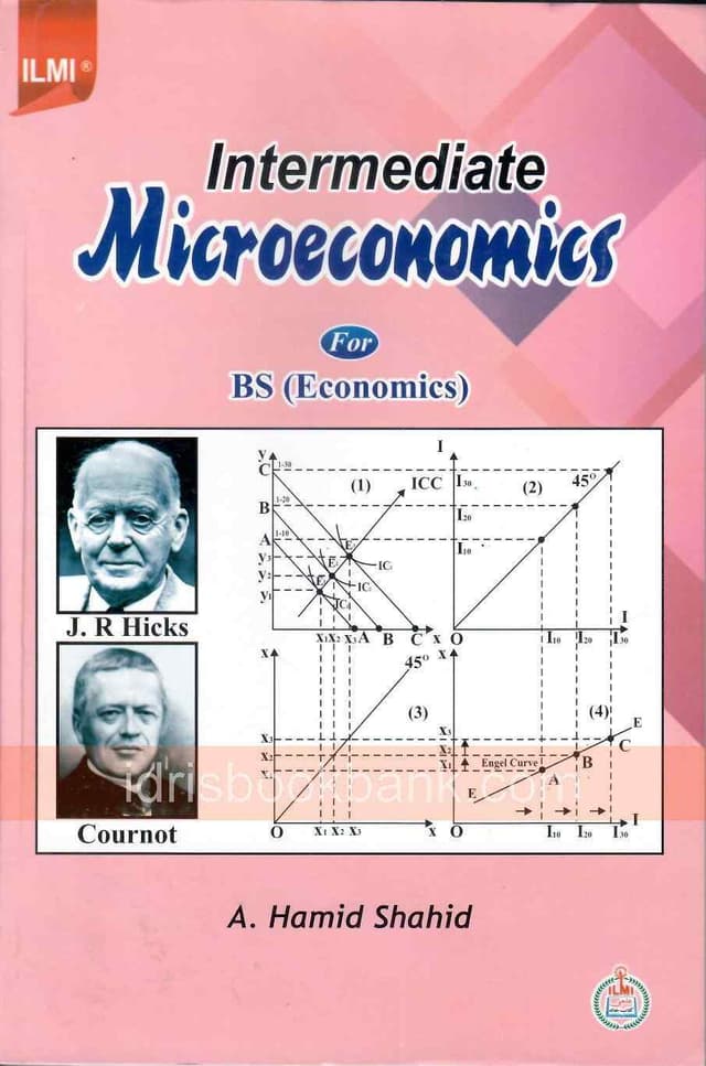 ILMI INTERMEDIATE MICROECONOMICS FOR BS (ECONOMICS)