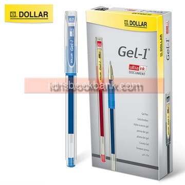 DOLLAR GEL-1 PEN BLUE RED