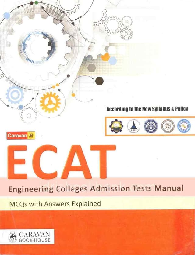 CARAVAN ECAT ENGINEERING COLLEGE ADMISSION TEST