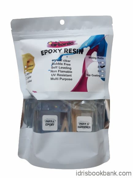 EPOXY RESIN 1200ML 2:1