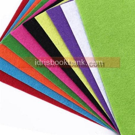 VELVET SHEET SMALL FELT SHEET A4