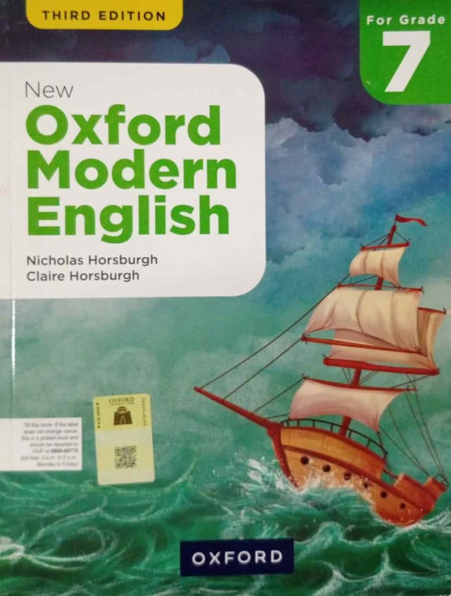 OXFORD NEW MODERN ENGLISH BOOK 7