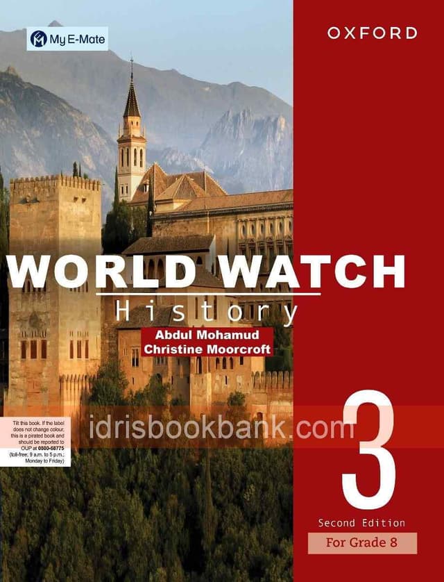 OXFORD WORLD WATCH HISTORY BOOK 3 MY E-MATE