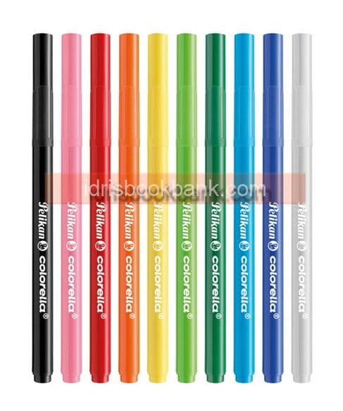 PELIKAN COLOUR MARKER 10PCS SET