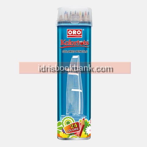 ORO KOLORTOTS 24 COLOURS PENCIL
