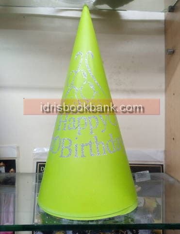 BIRTHDAY CAP LARGE FOIL METRIAL A31-5