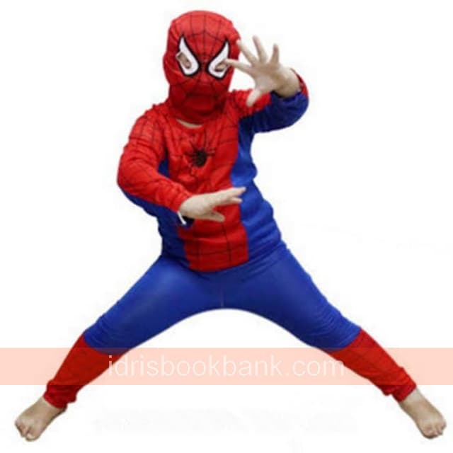 SPIDERMAN COSTUME SIZE 28