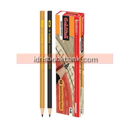 GOLDFISH DEGREE PENCIL 12 PCS