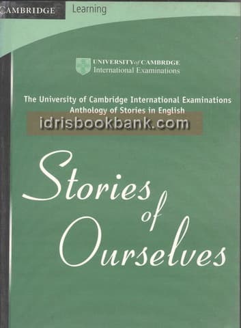 CAMBRIDGE LEARNING STORIES OF OURSELVES