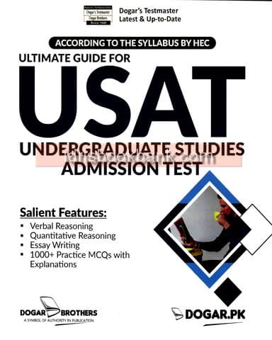 DOGAR BRO USAT ADMISSIN TEST