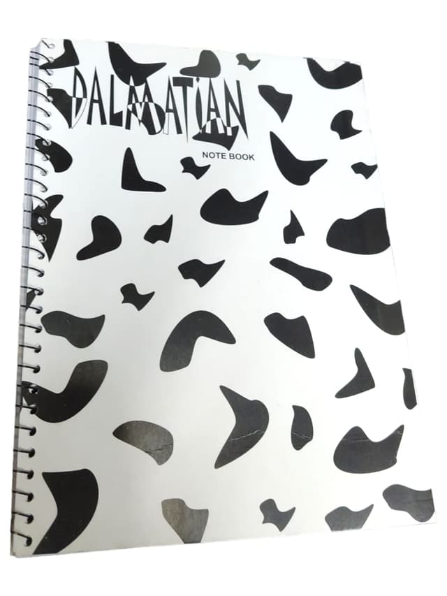 DALMATIAN B5 SIZE COLLEGE NOTEBOOK 200 PAGES