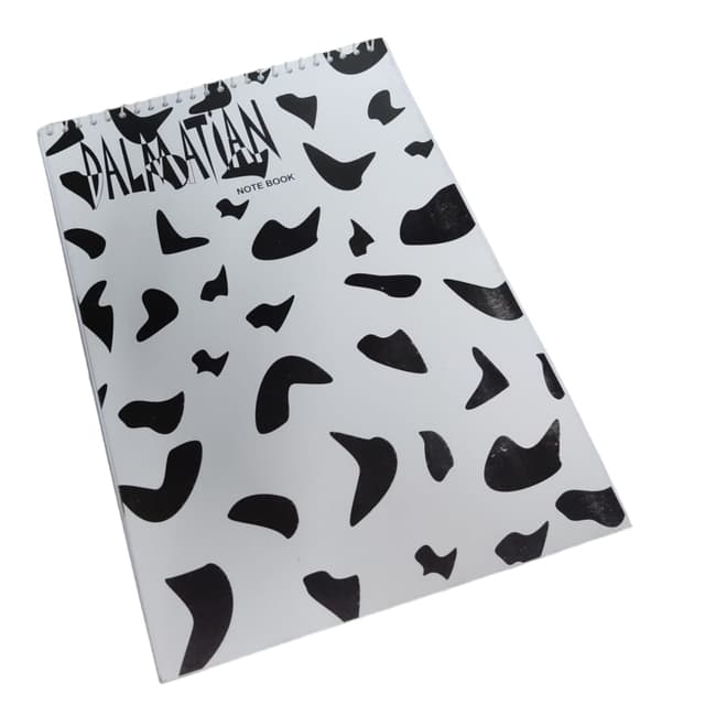 DALMATIAN A4 SIZE TOP NOTEBOOK 100 PAGES