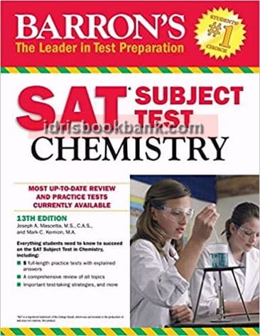 BARRONS SAT CHEMISTRY 13E