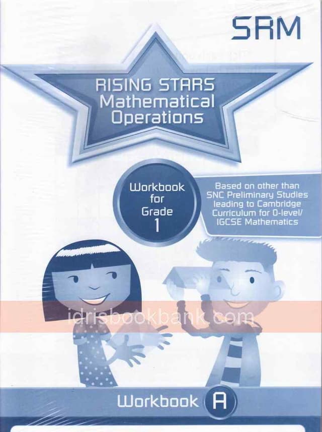 RISING STARS PRIMARY MATHEMATICS WORK BOOK PACK OF 3 CLASS 1