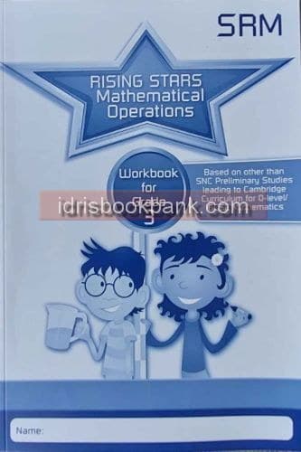 RISING STARS PRIMARY MATHEMATICS WORK BOOK PACK OF 3 BOOK KG