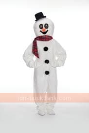 COSTUME SNOWMAN MEIDUM