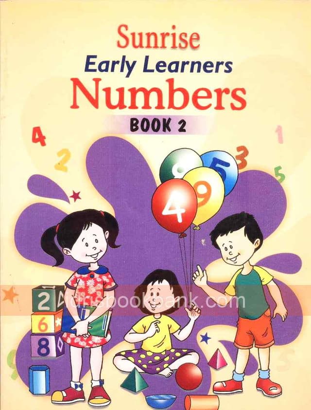 SUNRISE EARLY LEARNERS NUMBERS BOOK 2